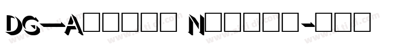 DG_Aachen Normal字体转换